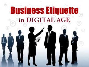 Moo Proving Business Etiquette still matters in Digital Age