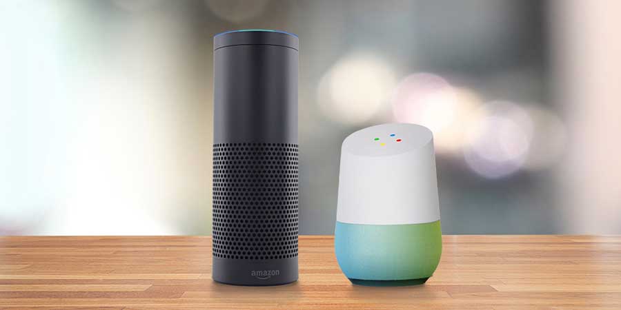 Amazon Alexa and Google Home