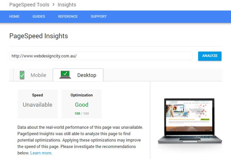 Page Speed Insights