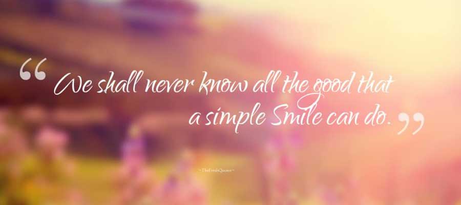 Quotes for smile