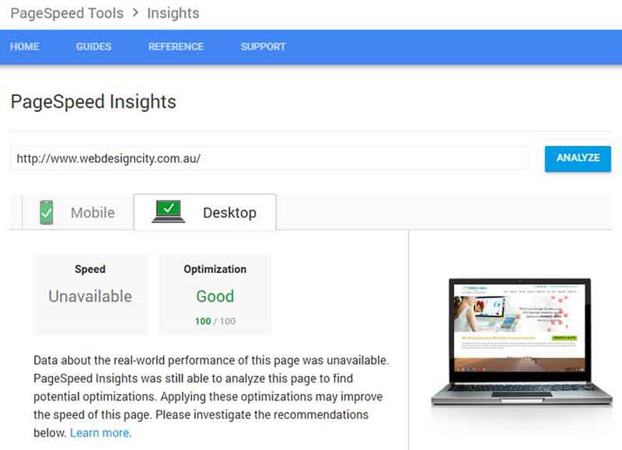 Google PageSpeed Insights