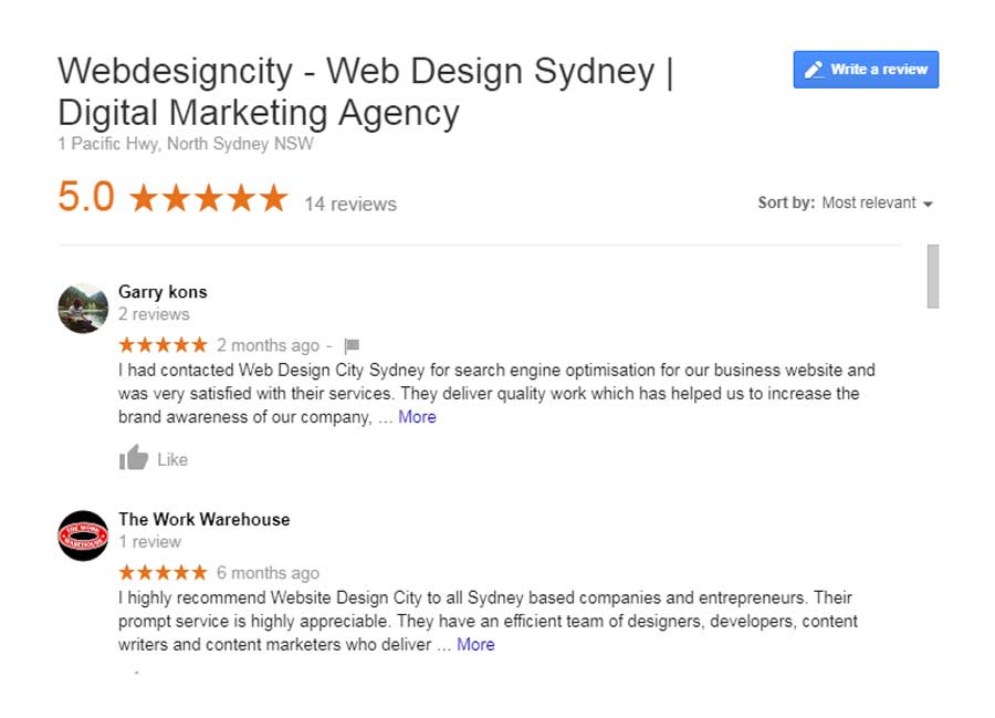 Google Listing Optimisation