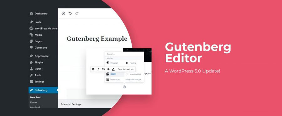 Run a Test for the Gutenberg Editor